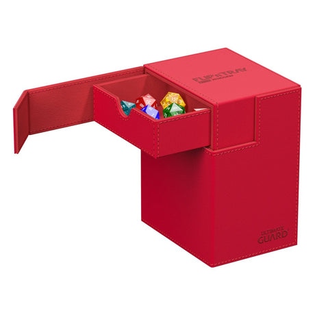 Ultimate Guard Twin Flip`n`Tray 133+ Xenoskin Red