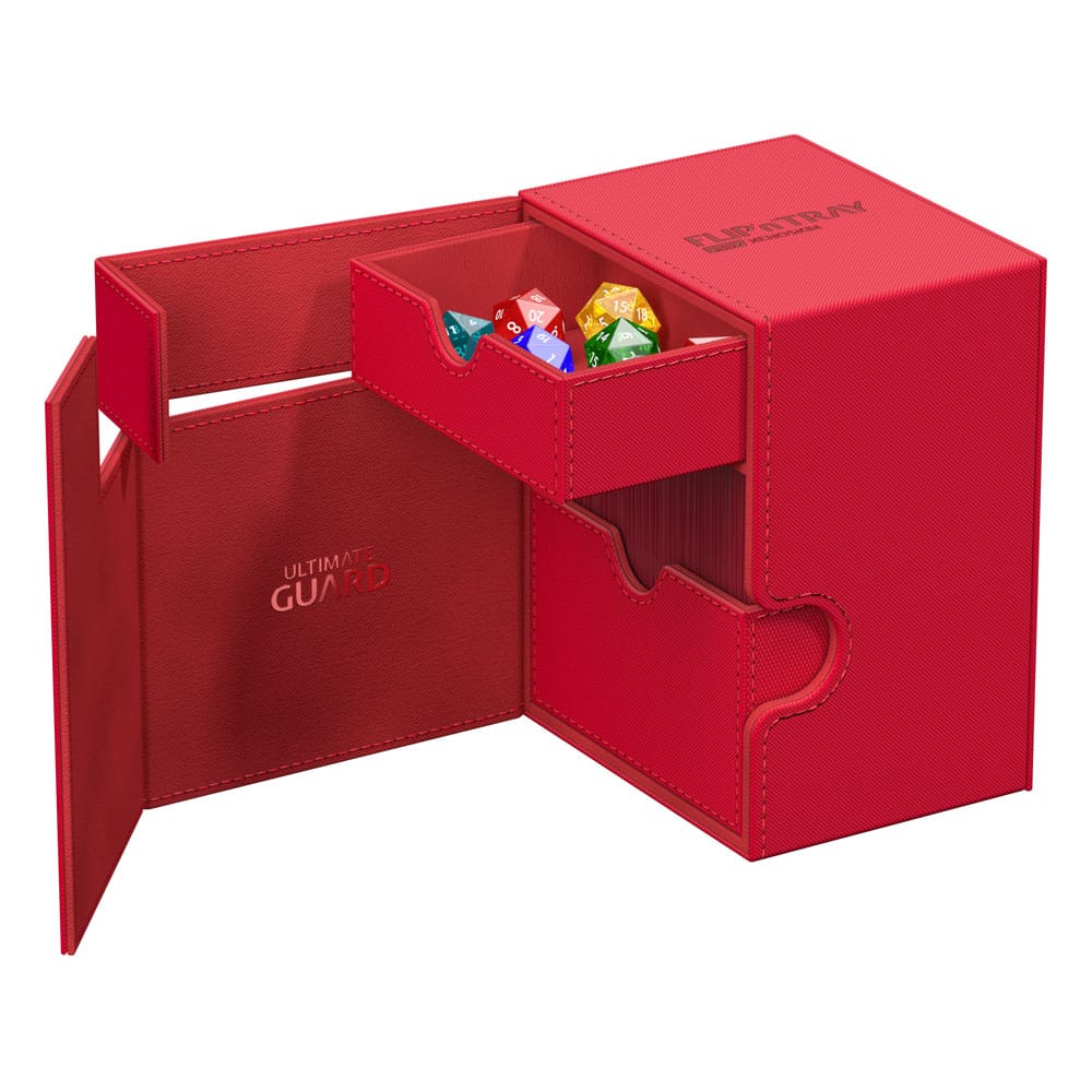 Ultimate Guard Twin Flip`n`Tray 133+ Xenoskin Red