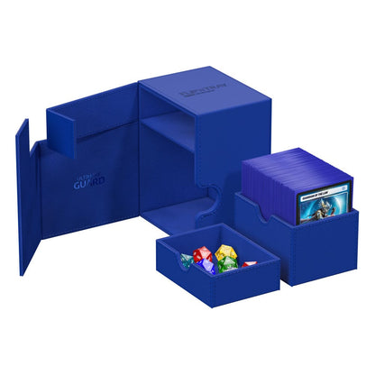 Ultimate Guard Twin Flip`n`Tray 133+ Xenoskin Blue