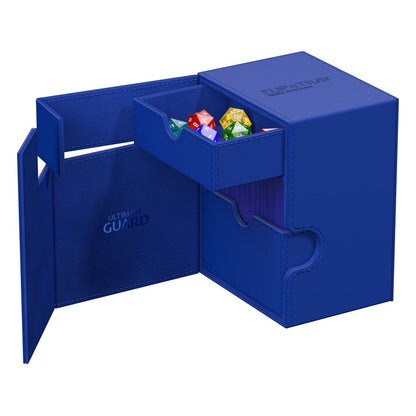 Ultimate Guard Twin Flip`n`Tray 133+ Xenoskin Blue