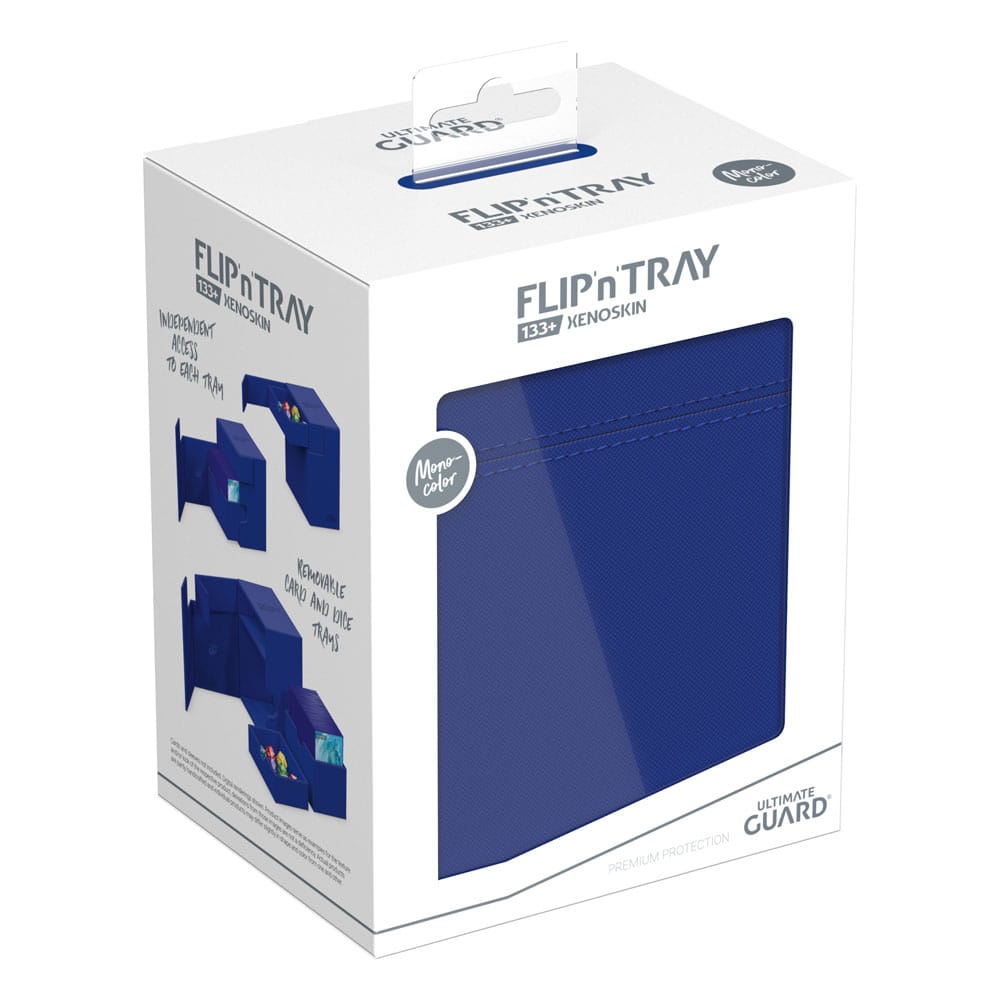 Ultimate Guard Twin Flip`n`Tray 133+ Xenoskin Blue