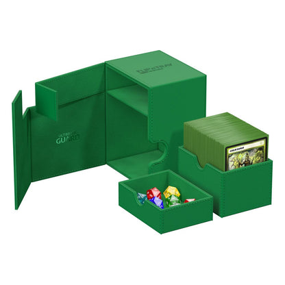 Ultimate Guard Twin Flip`n`Tray 133+ Xenoskin Vert