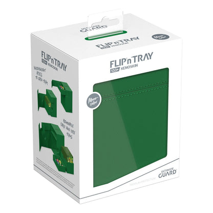 Ultimate Guard Twin Flip`n`Tray 133+ Xenoskin Vert