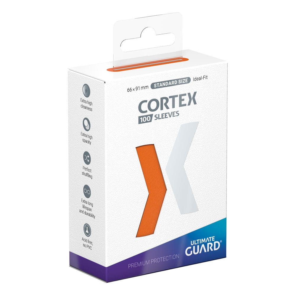 Ultimate Guard Cortex Sleeves Taille Standard Orange (100 pièces)