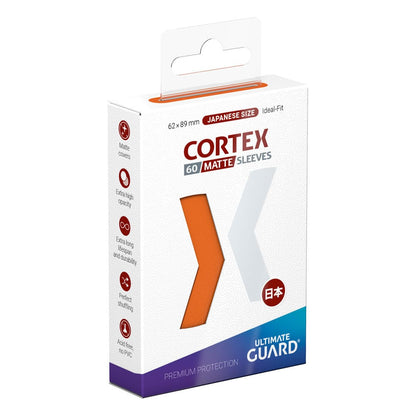 Ultimate Guard Cortex Sleeves Format Japonais Mat Orange (60)