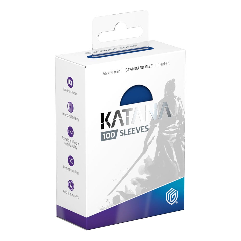 Ultimate Guard Katana Sleeves Standard Size (100 pièces) - Blue Bird