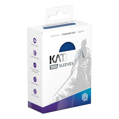 Ultimate Guard Katana Sleeves Standard Size (100 pièces) - Blue Bird