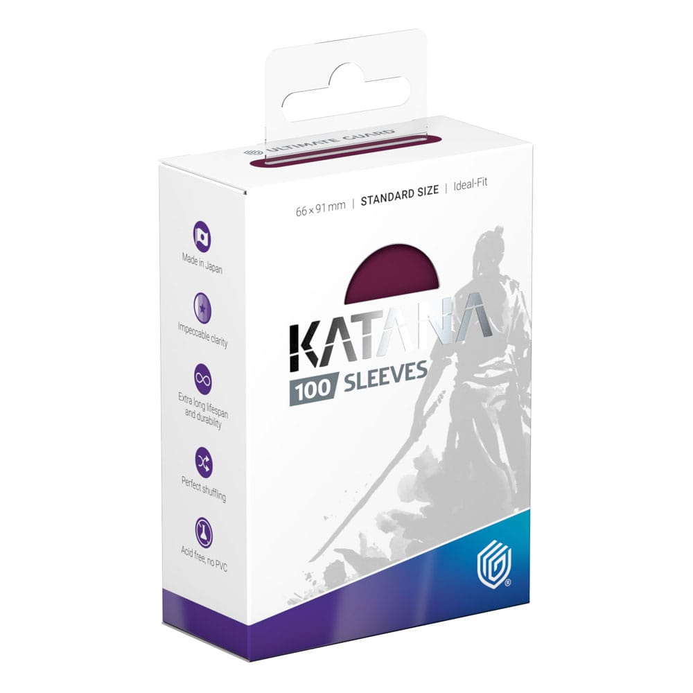 Ultimate Guard Katana Sleeves Standard Size (100) - Prune Rayonnant