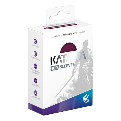 Ultimate Guard Katana Sleeves Standard Size (100) - Prune Rayonnant