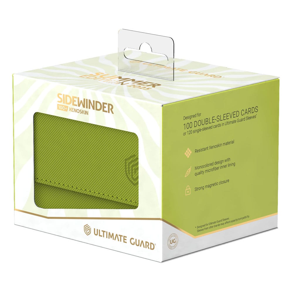 Ultimate Guard Sidewinder 100+ Xenoskin "Summer Edition 2025" - Citron vert