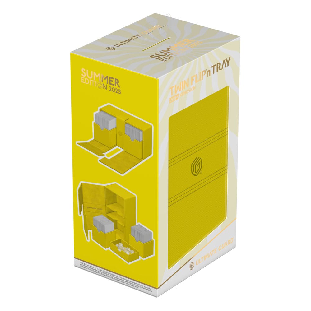 Ultimate Guard Twin Flip'n'Tray 200+ Xenoskin "Édition d'été 2025" -Pissenlit