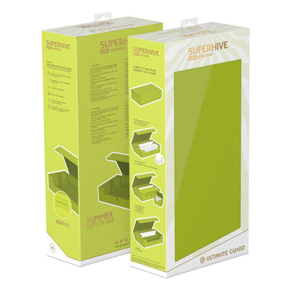 Ultimate Guard Superhive 550+ Xenoskin "Summer Edition 2025" - Citron vert