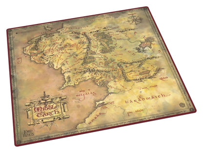 Ultimate Guard Tapis de Jeu Oversized 61x 61cm Le Seigneur des Anneaux™ "Lieux de la Terre du Milieu"