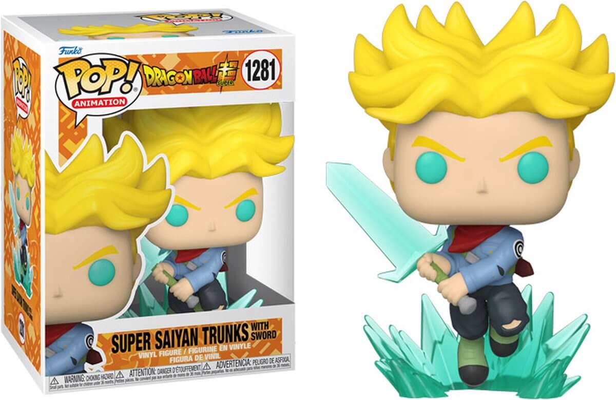 Funko Pop! Animation - Dragon Ball Z Super Saiyan Trunks #1281