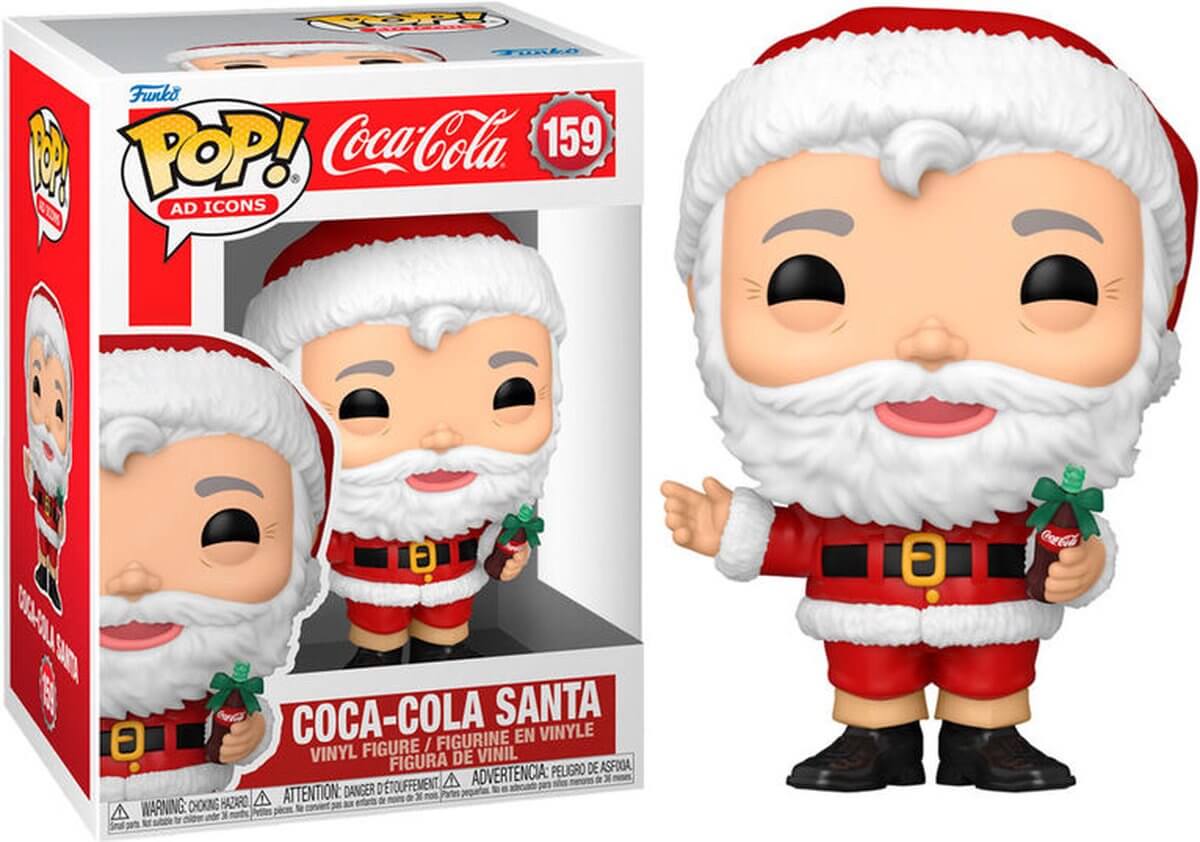 Funko Pop! Coca-Cola Retro Holiday Santa #159