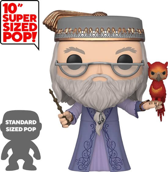 Funko Pop! Harry Potter: Albus Dumbledore (with Fawkes) 25cm #110