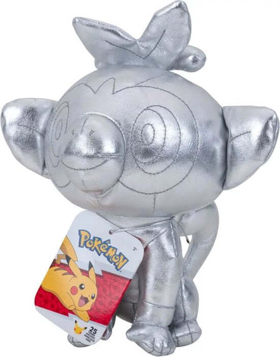 Pokemon: 25th Anniversary - Silver Grookey Plush