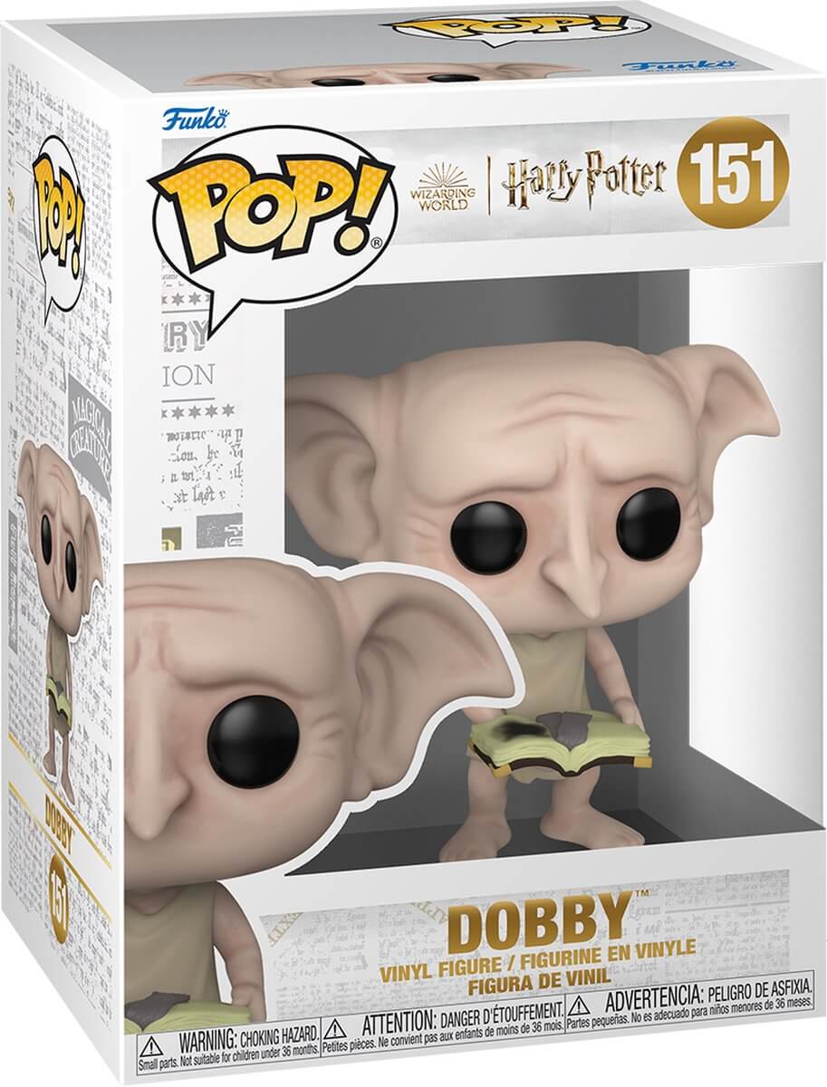 Wil jij een Funko Pop Funko POP! - Harry Potter: Dobby met boek #151 kopen? Wij hebben een groot assortiment aan Funko Pop producten! Betaal gelijk of achteraf.