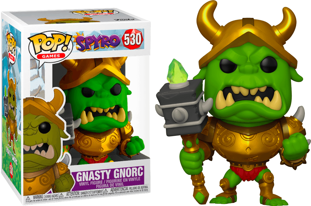 Wil jij een Funko Pop Funko Pop! Games Spyro Gnasty Gnorc kopen? Wij hebben een groot assortiment aan Funko Pop producten! Betaal gelijk of achteraf.