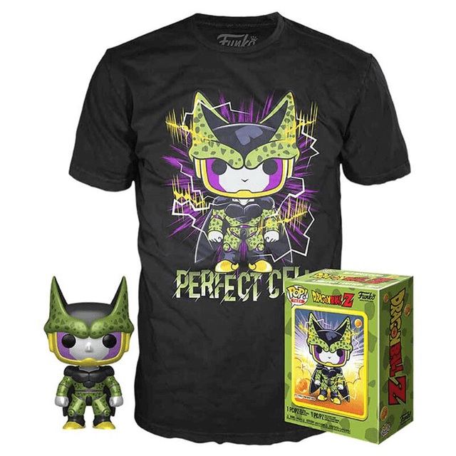 Funko Pop! & Tee: Dragon Ball Z: Perfect Cell - M