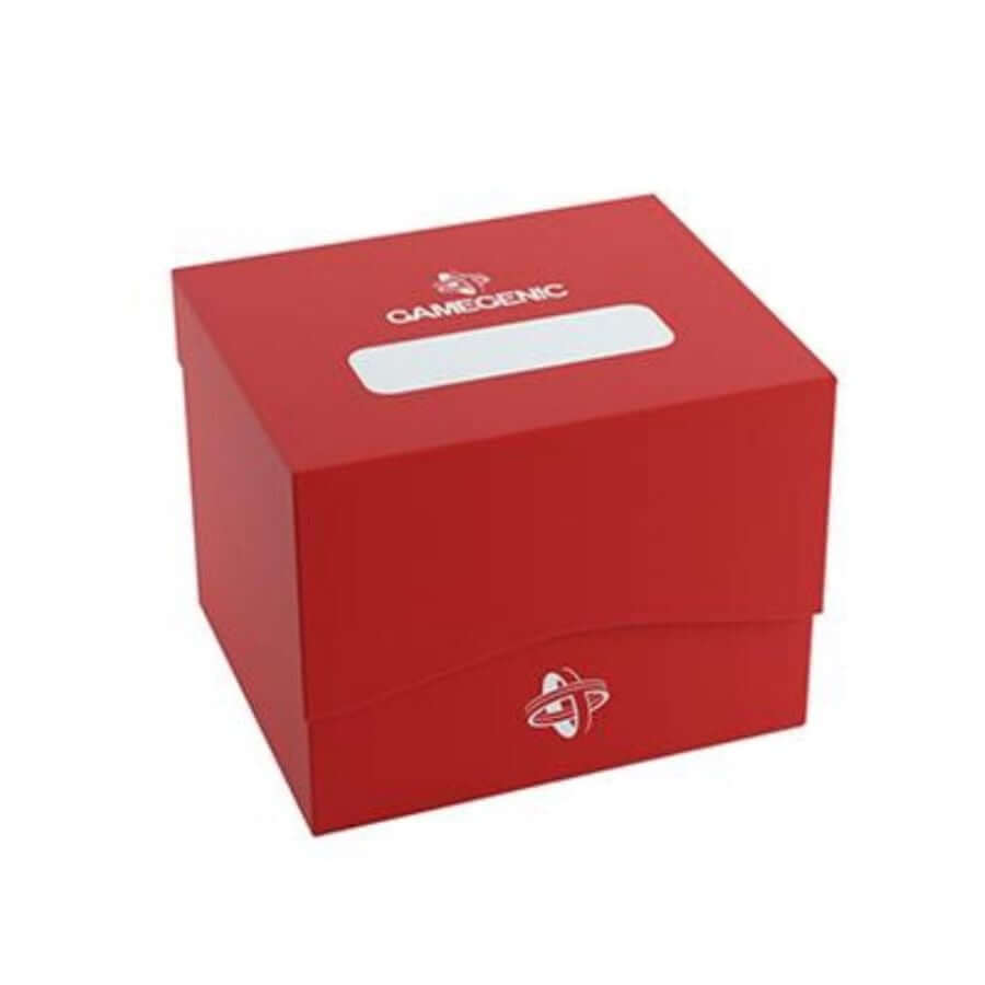 Accessoires The casual and smart solution for storing your deck! Made to fit up to 100 double-sleeved cards even in particularly thick inner sleeves, this durable deck box includes a self-locking lid and a write-on strip. Its Cobra Neck technology allows