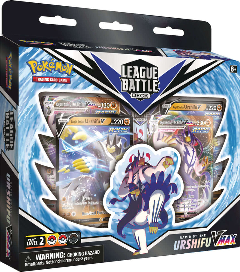 Wil jij een Pokémon Single / Rapid Strike Urshifu VMAX League Battle Deck kopen? Wij hebben een groot assortiment aan Pokémon producten! Betaal gelijk of achteraf.