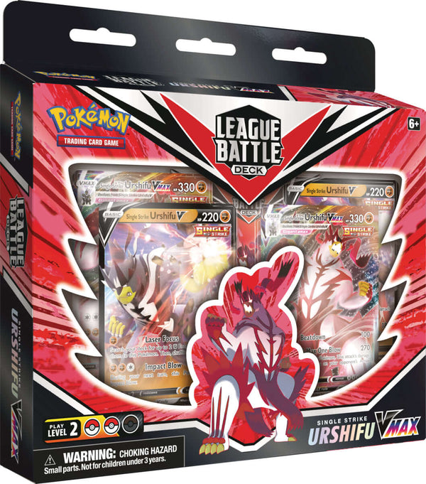 Wil jij een Pokémon Single / Rapid Strike Urshifu VMAX League Battle Deck kopen? Wij hebben een groot assortiment aan Pokémon producten! Betaal gelijk of achteraf.