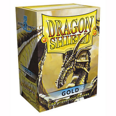 Dragon Shield - Standard - Gold (100 stuks)