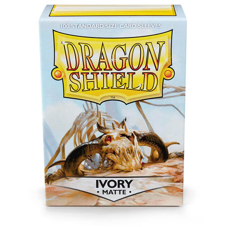 Wil jij een Accessoires Dragon Shield MATTE - Standard - Ivory (100 stuks) kopen? Wij hebben een groot assortiment aan Accessoires producten! Betaal gelijk of achteraf.
