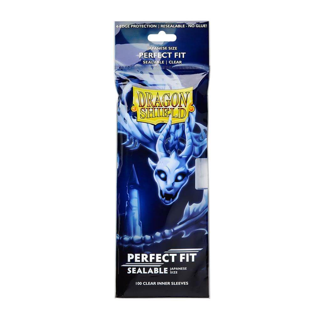 Accessoires Double Your DEF with Dragon Shield Perfect Fits for double-sleeving!The only inner sleeve you'll ever need. This innovative design offers full four-edge protection - without glue! Now you can double-sleeve, re-sleeve and handle your cards with