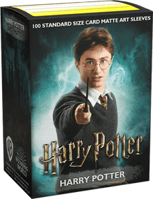 Accessoires Standard-size Dragon Shield sleeves (63x88mm) met Harry Potter artwork. Bevat 100 sleeves.