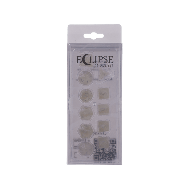 Wil jij een Accessoires Dice Eclipse Arctic White 11 Dice Set kopen? Wij hebben een groot assortiment aan Accessoires producten! Betaal gelijk of achteraf.