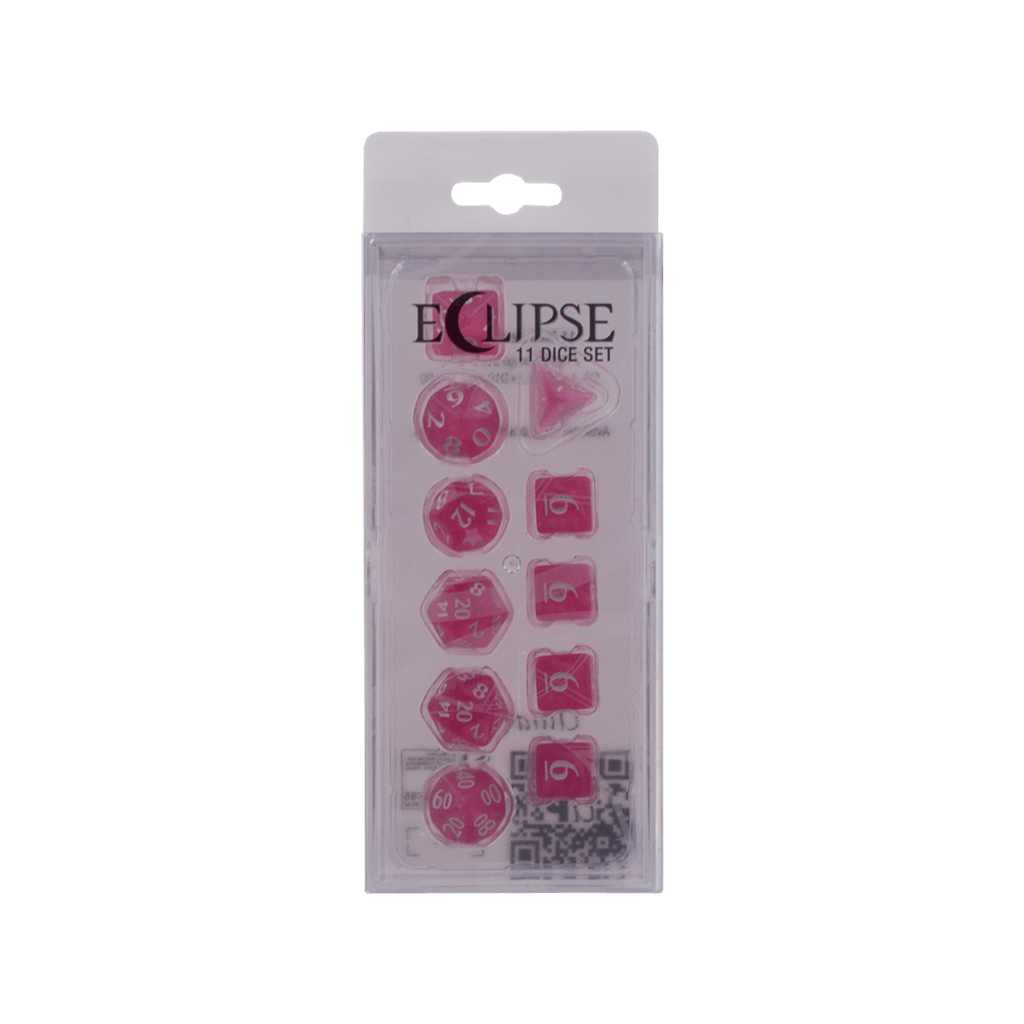 Wil jij een Accessoires Dice Eclipse Hot Pink 11 Dice Set kopen? Wij hebben een groot assortiment aan Accessoires producten! Betaal gelijk of achteraf.