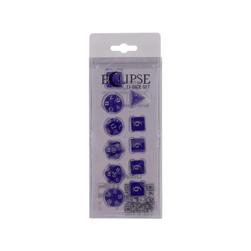 Wil jij een Accessoires Dice Eclipse Royal Purple 11 Dice Set kopen? Wij hebben een groot assortiment aan Accessoires producten! Betaal gelijk of achteraf.