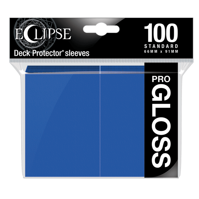 Eclipse Deck Protector sleeves are now in 100ct packages, with three new colors! Royal Purple, Smoke Grey, & Forest Green. • New part numbers and color names to avoid ordering confusion. • Increased color and edge consistency. • All colors are completely