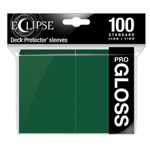 Accessoires Eclipse Deck Protector sleeves are now in 100ct packages, with three new colors! Royal Purple, Smoke Grey, & Forest Green. • New part numbers and color names to avoid ordering confusion. • Increased color and edge consistency. • All colors are