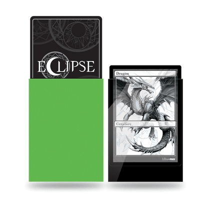 Accessoires Eclipse Deck Protector sleeves are now in 100ct packages, with three new colors! Royal Purple, Smoke Grey, & Forest Green. • New part numbers and color names to avoid ordering confusion. • Increased color and edge consistency. • All colors are