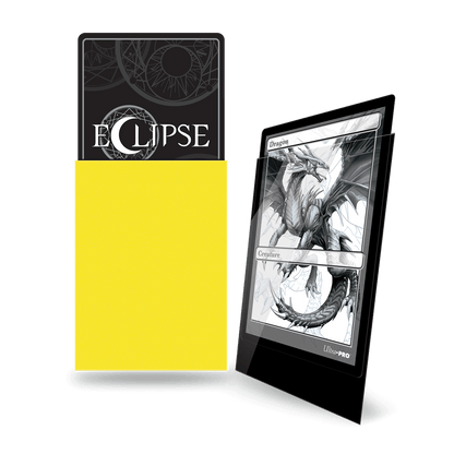 Accessoires Eclipse Deck Protector sleeves are now in 100ct packages, with three new colors! Royal Purple, Smoke Grey, & Forest Green. • New part numbers and color names to avoid ordering confusion. • Increased color and edge consistency. • All colors are