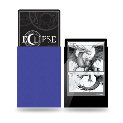 Accessoires Eclipse Deck Protector sleeves are now in 100ct packages, with three new colors! Royal Purple, Smoke Grey, & Forest Green. • New part numbers and color names to avoid ordering confusion. • Increased color and edge consistency. • All colors are