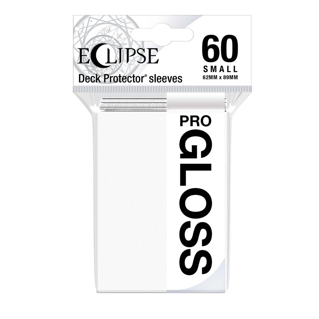Ultra Pro Eclipse Gloss Small Arctic White Sleeves (60 stuks)