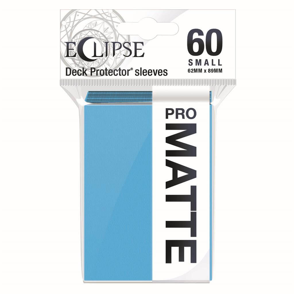 Sleeves Eclipse Pro Small Matt Sky Blue (60 stuks)