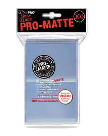 Accessoires Clear Deck Protectors with Ultra PRO's hologram quality seal. Front Clear side uses non-glare matte material for softer feel and smoother shuffle. Stores and protects standard sized cards. 100-count pack. All Ultra PRO Deck Protectors are arch