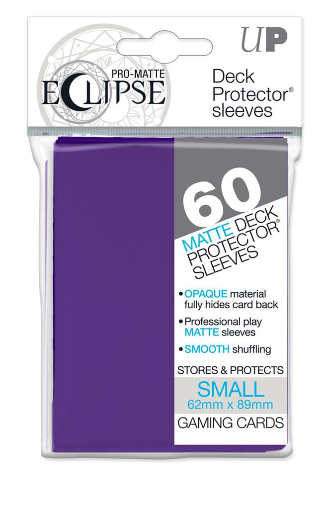 Ultra Pro Eclipse Pro Small Matte Royal Purple Sleeves (60 stuks)