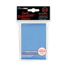 Accessoires Paarse Deck Protectors voor standaard kaarten (66x91 mm). Een pakje bevat 50 deck protectors.