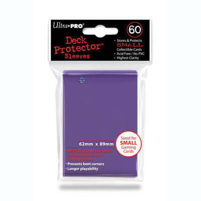 Wil jij een Accessoires SLEEVES SMALL Purple (60 stuks) kopen? Wij hebben een groot assortiment aan Accessoires producten! Betaal gelijk of achteraf.