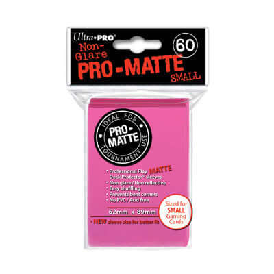 Wil jij een Accessoires SLEEVES Pro-Matte Bright Pink Small (60 stuks) kopen? Wij hebben een groot assortiment aan Accessoires producten! Betaal gelijk of achteraf.