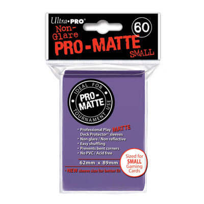 Wil jij een Accessoires SLEEVES Pro-Matte Purple Small (60 stuks) kopen? Wij hebben een groot assortiment aan Accessoires producten! Betaal gelijk of achteraf.