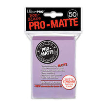 Accessoires Lila-kleurige Deck Protectors Pro-Matte Non-Glare voor standaard kaarten (66x91 mm). Een pakje bevat 50 deck protectors.
