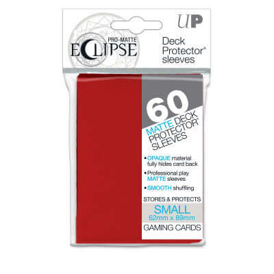Wil jij een Accessoires Sleeves Eclipse Pro Small Matte Apple Red (60 stuks) kopen? Wij hebben een groot assortiment aan Accessoires producten! Betaal gelijk of achteraf.