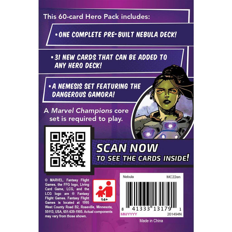 Wil jij een Card Games Marvel LCG Nebula Hero Pack kopen? Wij hebben een groot assortiment aan Card Games producten! Betaal gelijk of achteraf.